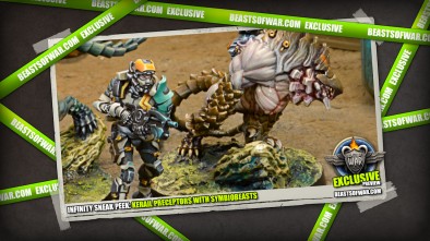 INFINITY Sneak Peek: Kerail Preceptors With Symbiobeasts