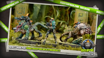 INFINITY Sneak Peek: Kerail Preceptors With Symbiobeasts