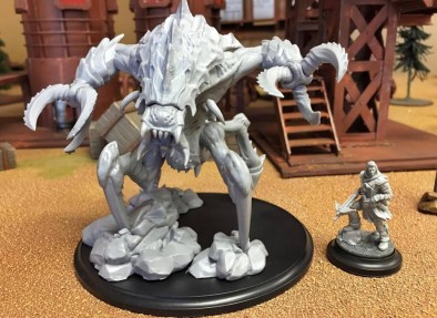 WWX creatures scaled with man