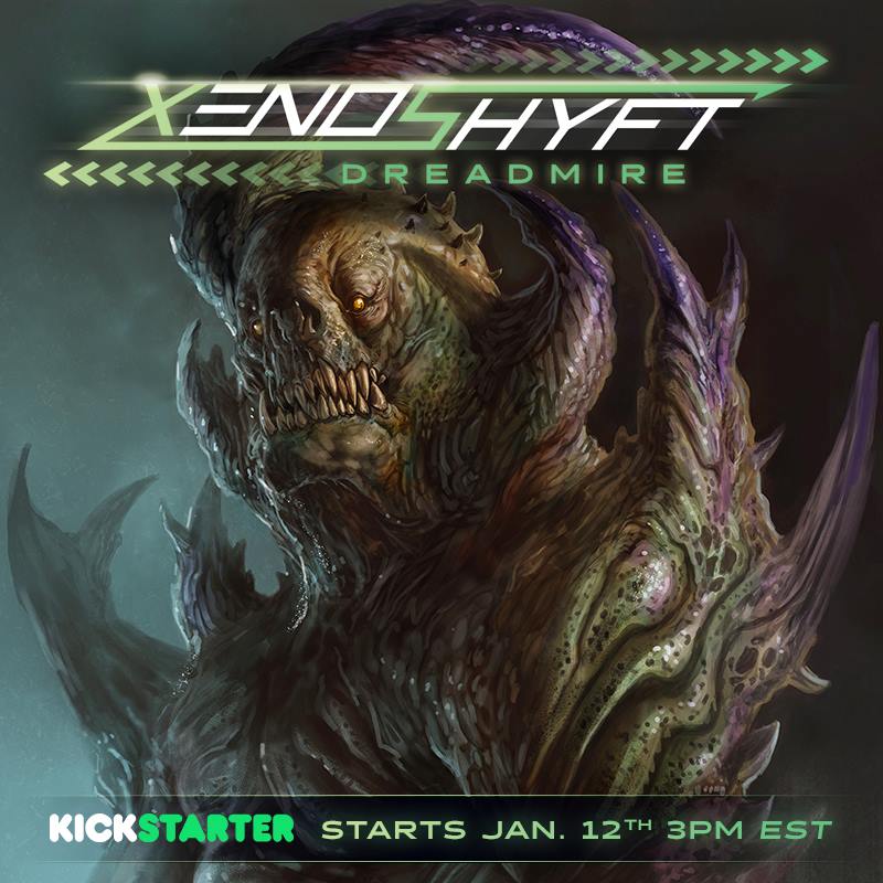 CMON's Xenoshyft: Dreadmire Set To Launch Next Week – OnTableTop