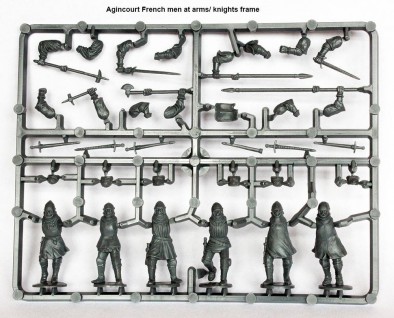 French Men At Arms & Knight Sprues