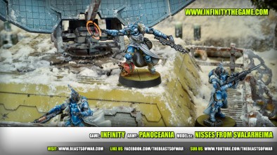 Game: Infinity Army: PanOceania Model(s): Nisses from Svalarheima
