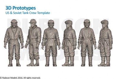 US & Soviet Tank Crew