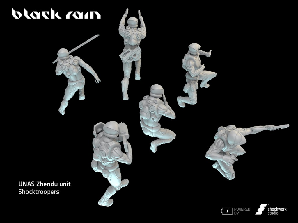 Exclusive! The Zhendu Shocktroopers Get Tactical For Black Rain ...