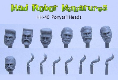 MR ponytial heads