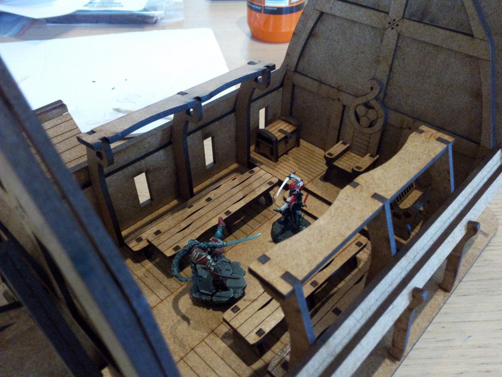 A Mead Hall Is Erected By ZEN Terrain For Norsgard OnTableTop Home