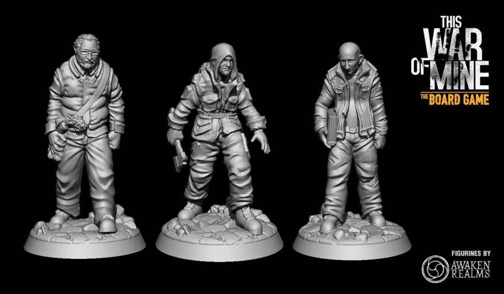 Awaken Realms To Produce Miniatures For War Of Mine Board Game