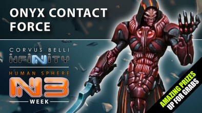 Infinity: Human Sphere N3 Week - New Sectorial Army (Onyx Contact Force)