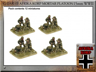 Afrika Korp Mortar Platoon