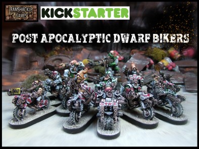 Post-Apocalyptic Dwarf Bikers