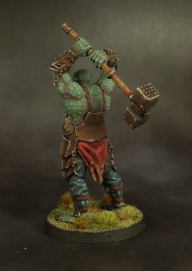 AR ogre painted back