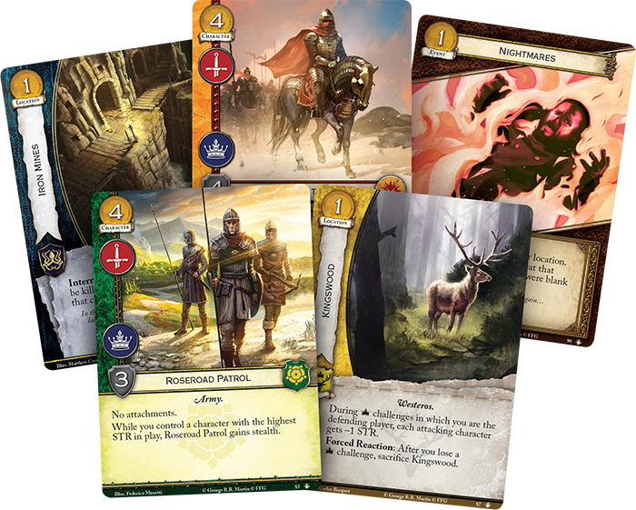 GAME OF THRONES THE CARD GAME LCG ACROSS THE SEVEN KINGDOMS CHAPTER PACK 