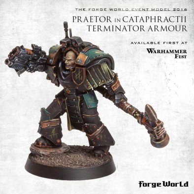 Praetor In Cataphractii Terminator Armour