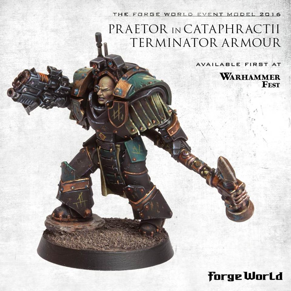 Snap Up The Praetor Event Exclusive Model From Forge World – OnTableTop –  Home of Beasts of War