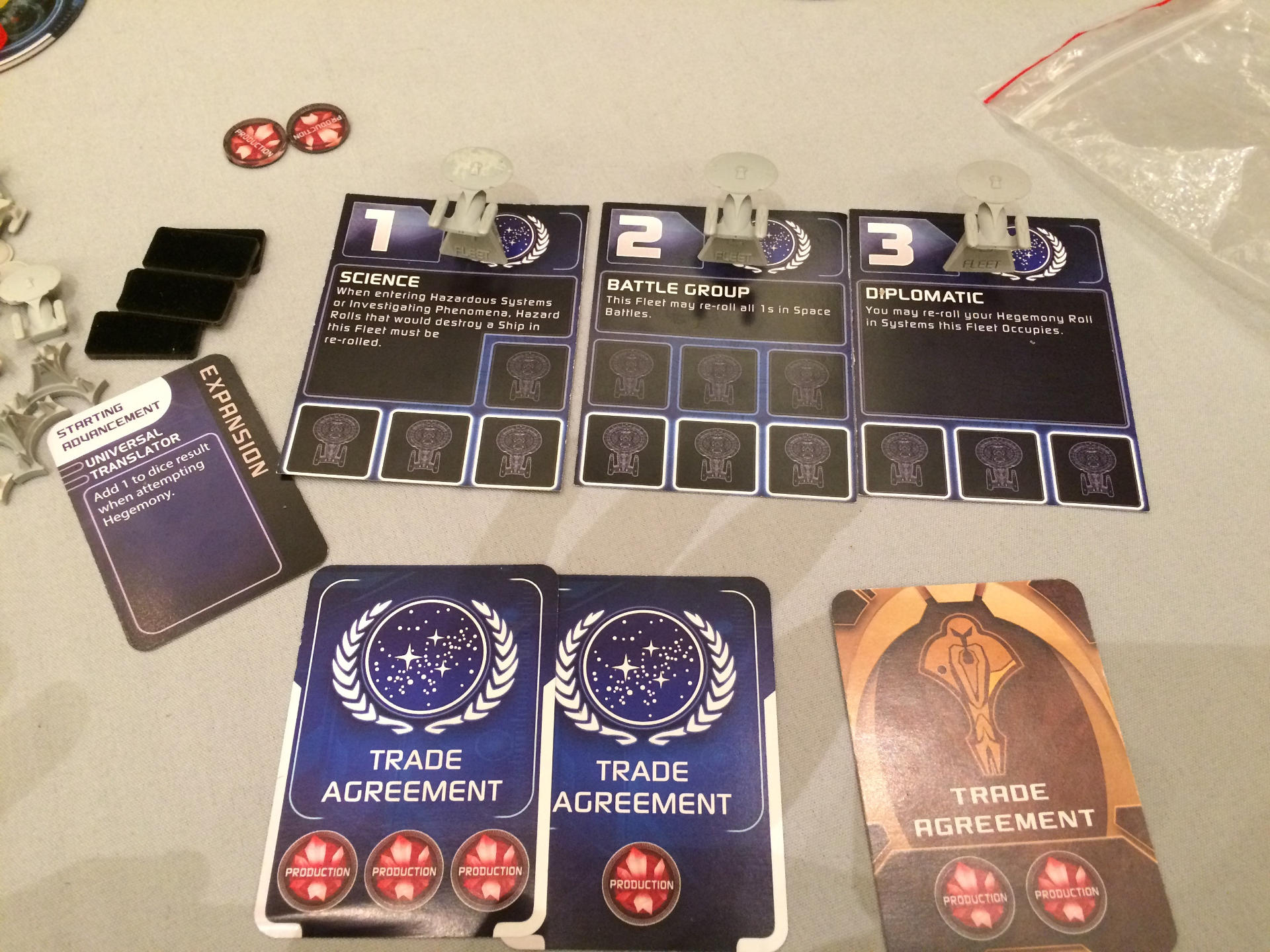 Gale Force Nine ST011 - Star Trek: Ascendancy - Espansione Con 15 Stelle E 5 Nodi Di Controllo