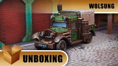 Unboxing: Wolsung - RSM Courier Steammobile