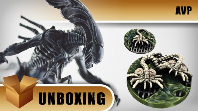 Unboxing: AVP - Alien Queen & Facehuggers
