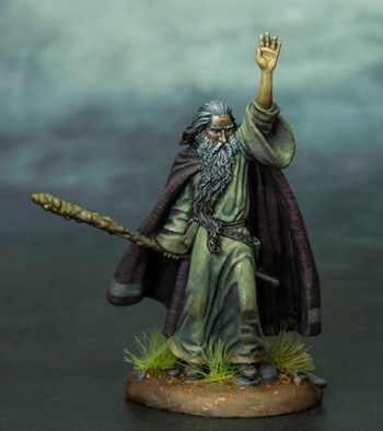 Ancient Wizard With Staff