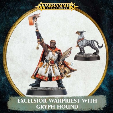 Silver Tower Excelsior Warpriest Warhammer Age of Sigmar Free Peoples Empire 