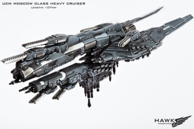 Hawk Wargames Dropfleet Commander PHR Cruiser Sprue 