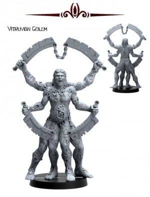 Vitruvian Golem