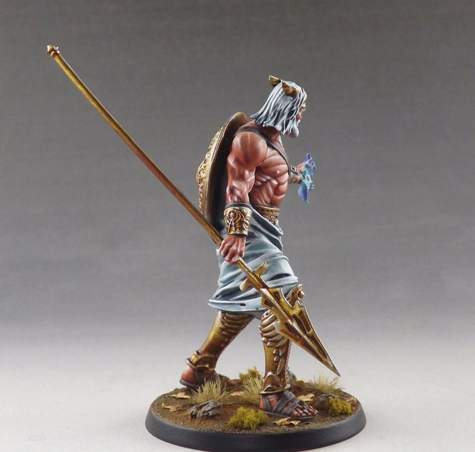 Mighty Zeus Takes Shape & Gets Painted For Mythic Battles: Pantheon ...