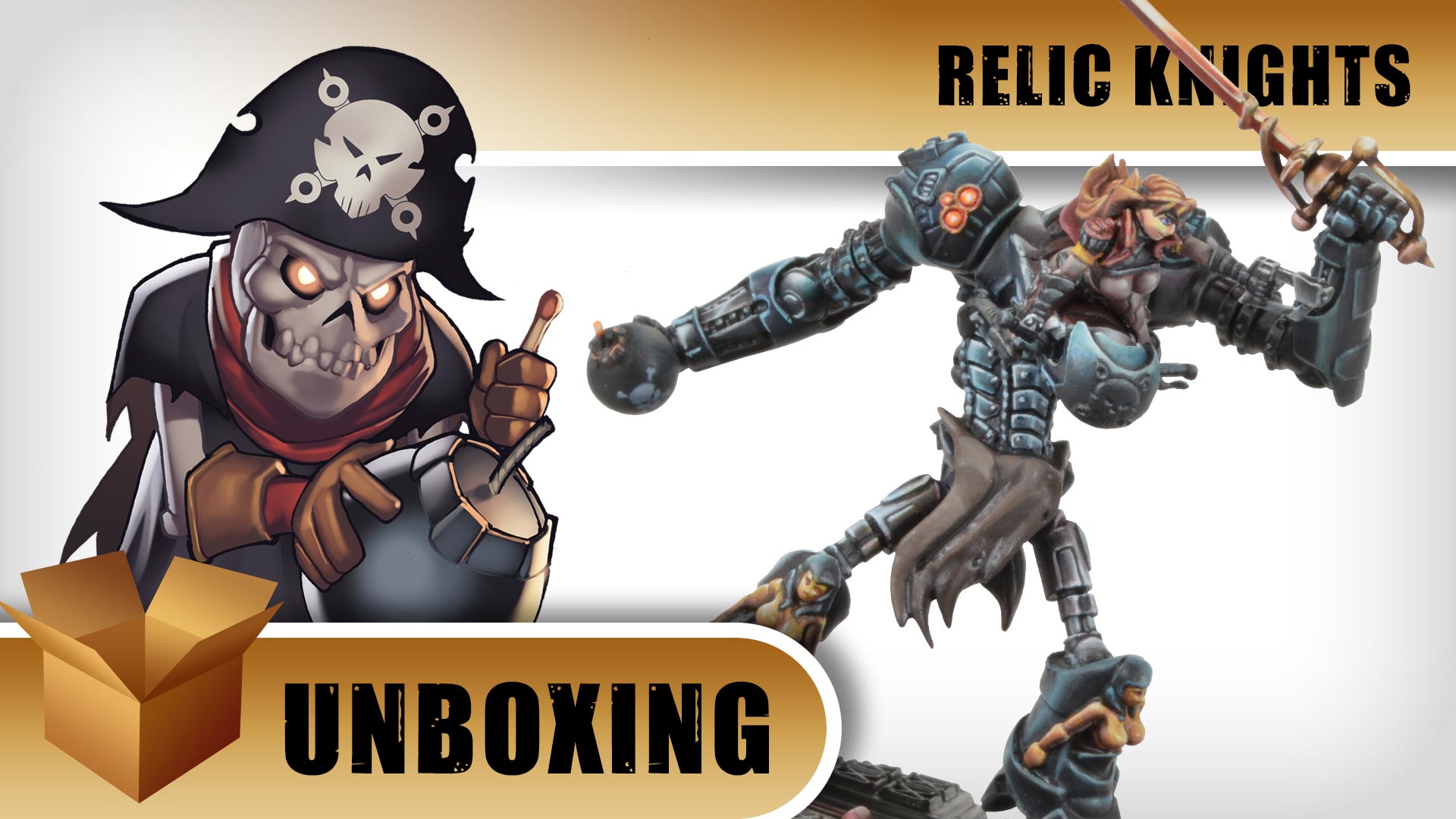 Unboxing: Relic Knights – Kate & Skully – OnTableTop – Home of Beasts of War