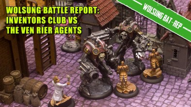 It’s time to get stuck into another Battle Report for you this weekend as we look at playing out Lance’s first game within the world of Wolsung SSG by Micro Art Studios. In this game we’re going to see the Inventors Club (Justin) and Ven Rier (Lance) clashing as the city of Lyonesse is burning down around them. One side will be looking to set fire to buildings and more whilst the other is trying to put out the blaze. This is Lance’s first step into wargaming proper and we think it’s a great narrative scenario which you might want to try out at home too! Who do you think will come out on top?