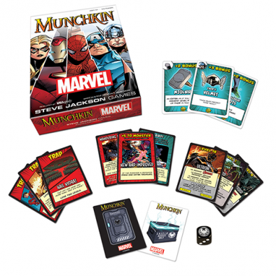 MM USAopoly-MunchkinMarvel-Contents