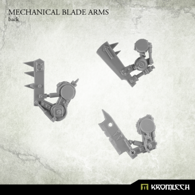 Mechanical Blade Arms Back