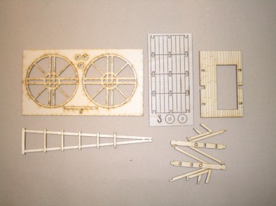 Medieval Crane Components