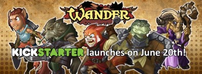 RPG wander ks announcement