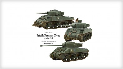 Unboxing: Bolt Action - Sherman Tank Troop