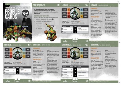 TMNT Profile Cards