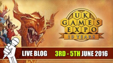 UK Games Expo 2016 Live Blog!