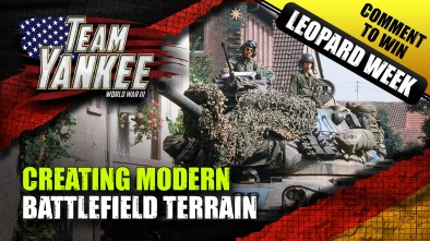 Team Yankee Leopard Week - Creating Modern Battlefield Terrain