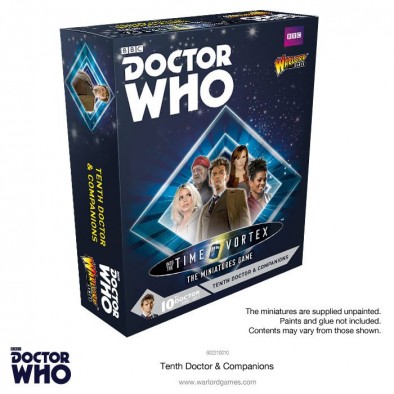 Doctor Who The Miniatures Game - 10th Doctor Set