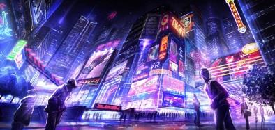 Cyberpunk City Art