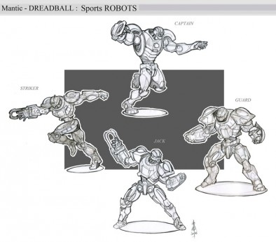 DreadBall Sports Robots