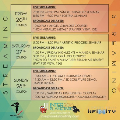 Live Stream Schedule