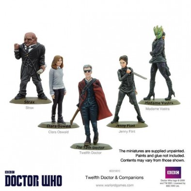 Twelfth Doctor & Companions (Painted)