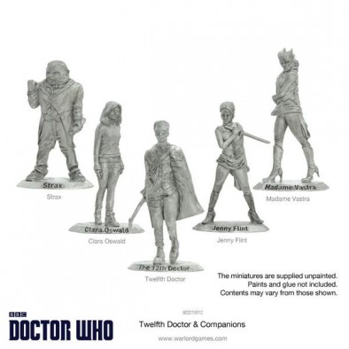 Twelfth Doctor & Companions (UnPainted)