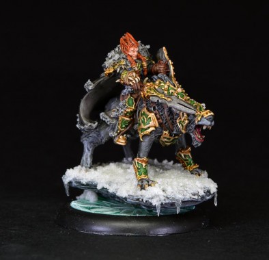 Wolf Lord Mounted #1 by brushstroke