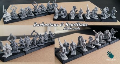 Barbarians & Reptilians (10mm)
