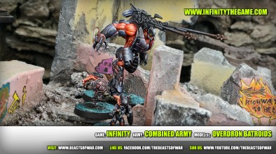 Game: Infinity Army: Combined Army Model(s): Overdron Batroids