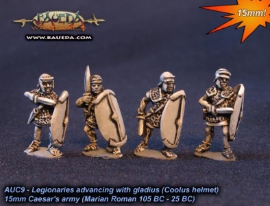 Legionaries Advancing with Gladius