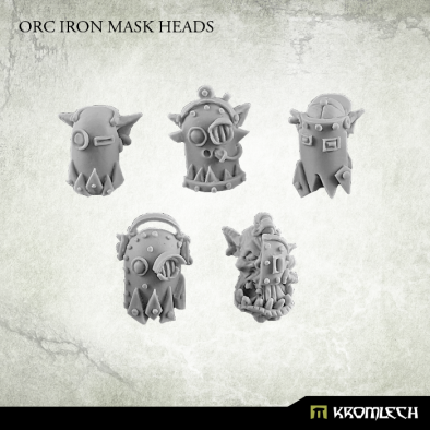 Orc Iron Mask Heads