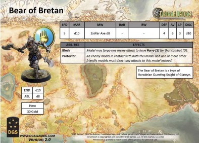 Bear of Bretan (Stats)