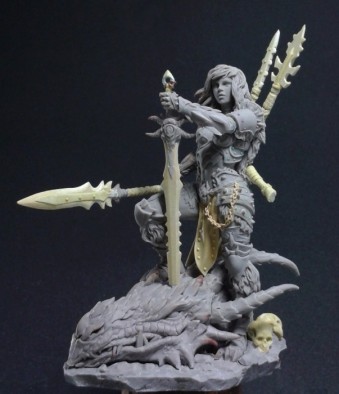 Hunt Dragons With Black Sun Miniatures’ New Warrior Woman – OnTableTop ...