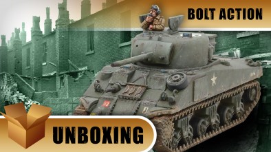 Bolt Action Unboxing: Sherman VC Firefly